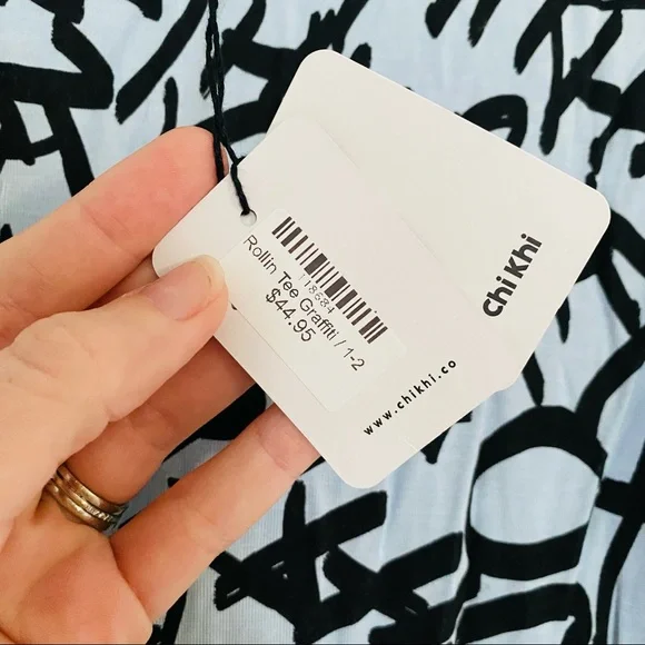 Chi Khi toddler tee shirt size 1-2 years soft bamboo blend - Picture 3 of 6